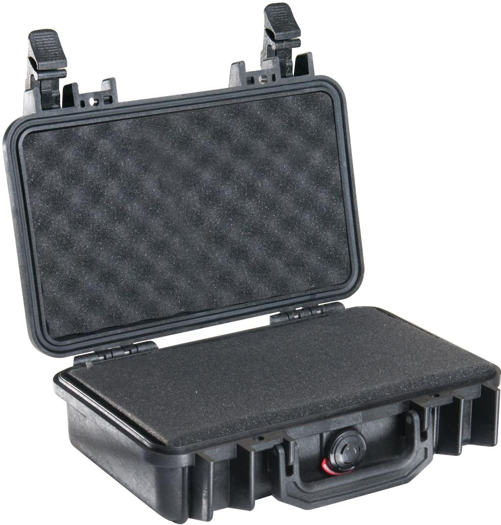 PELI- case Typ 1170 schwarz, Schaum