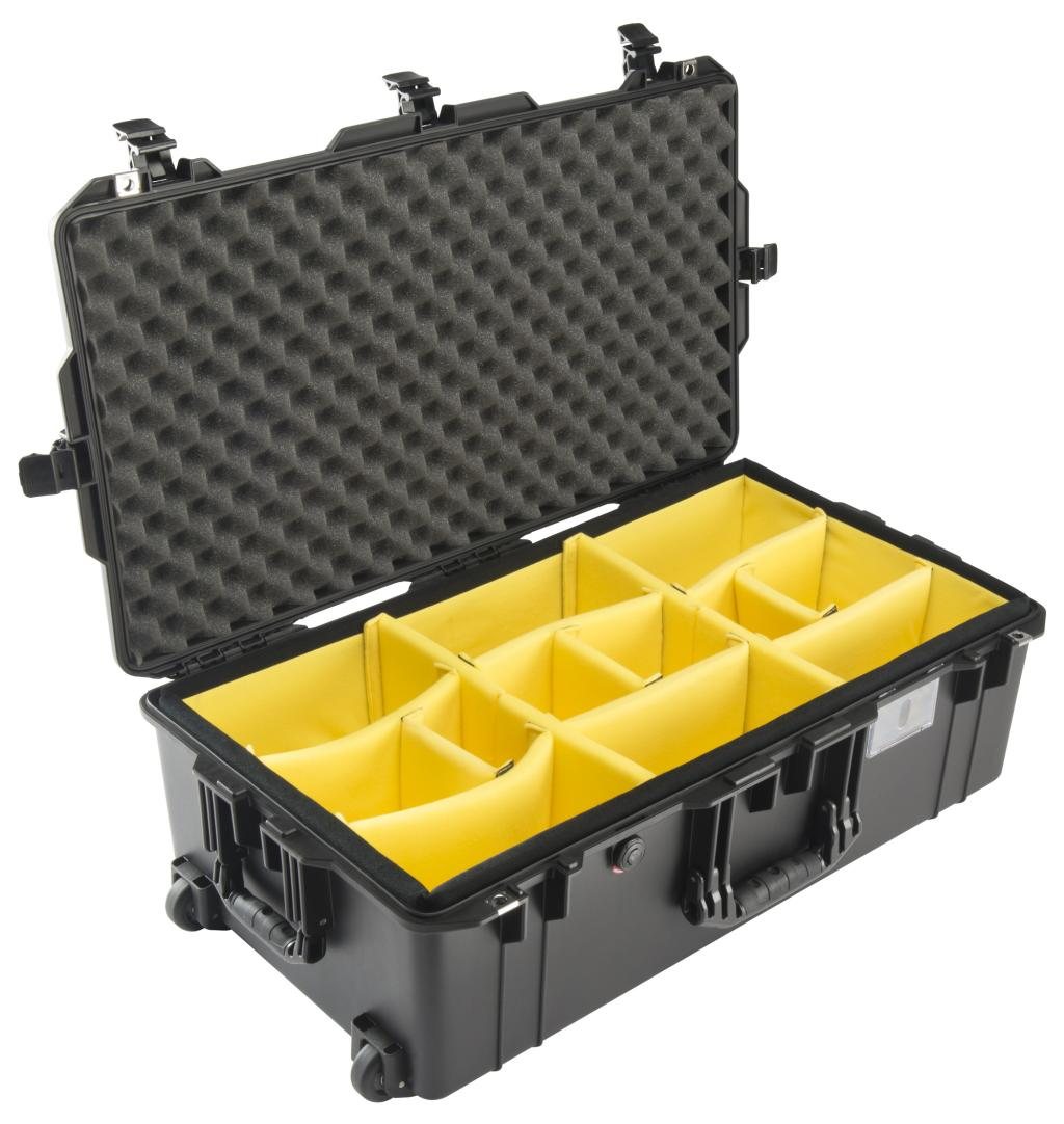 PELI AIR- case Typ 1615 RG, schwarz, Divider