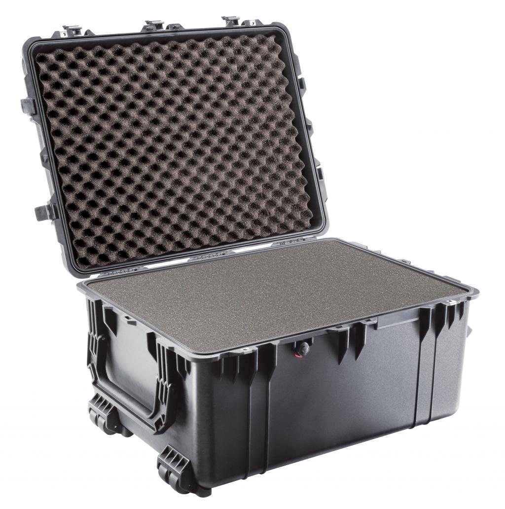 PELI- case Typ 1630 RG, schwarz, Schaum