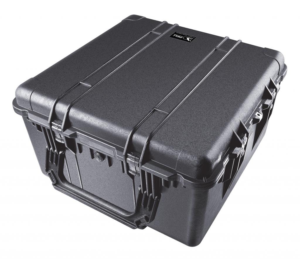 PELI- case Typ 1640 RG schwarz, Schaum
