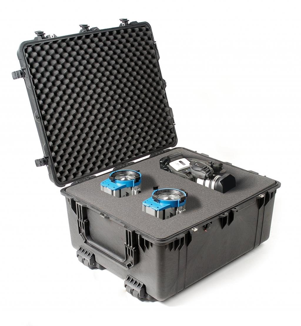PELI- case Typ 1690 RG, schwarz, Schaum