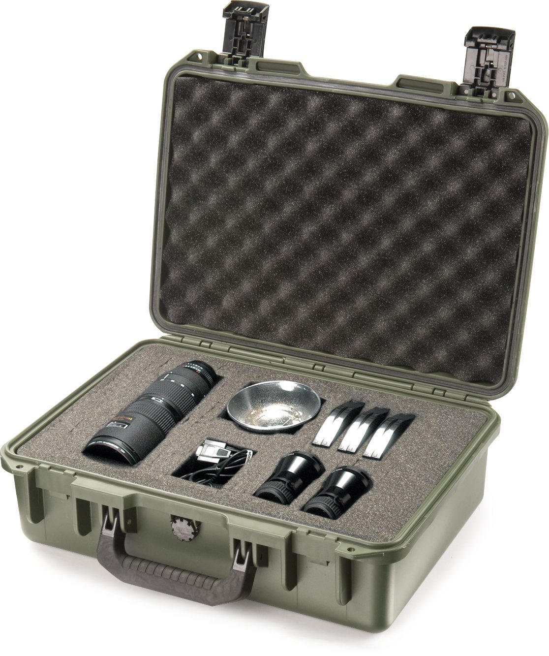 Peli-STORM - case Typ iM2300 olive, Schaum