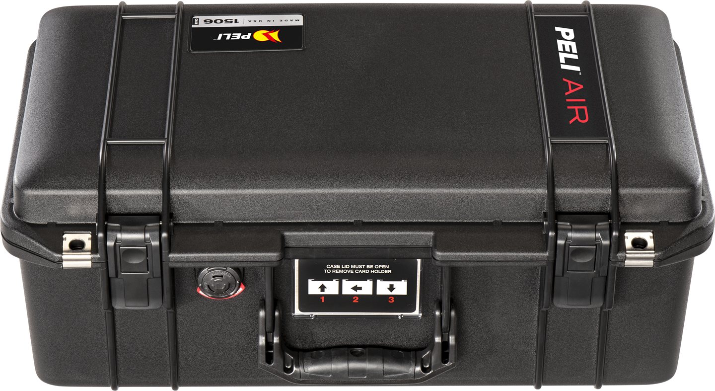 PELI AIR- case Typ  1506, schwarz, leer