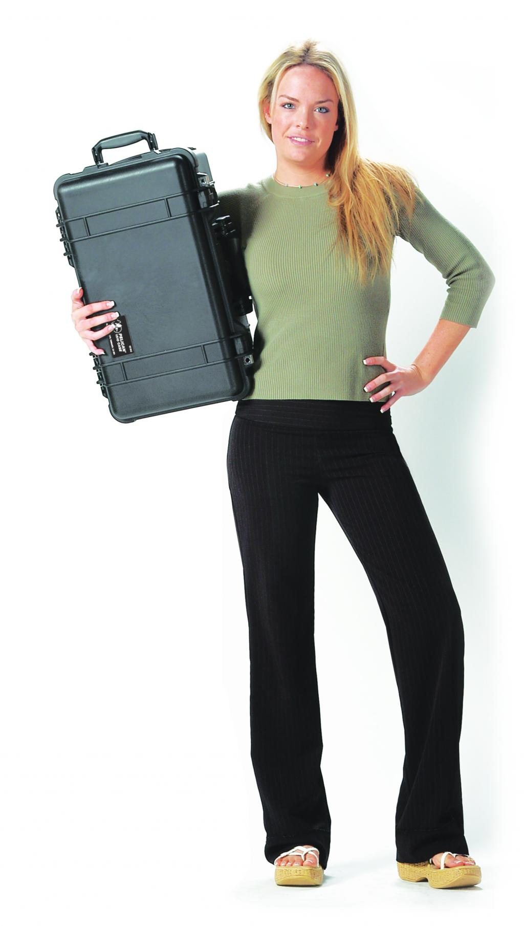 PELI- case Typ 1510 RG, schwarz, leer