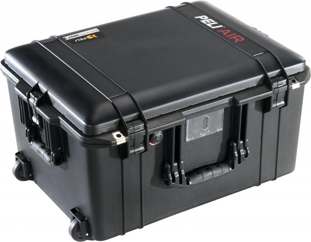 PELI AIR- case Typ 1607, schwarz, Schaum