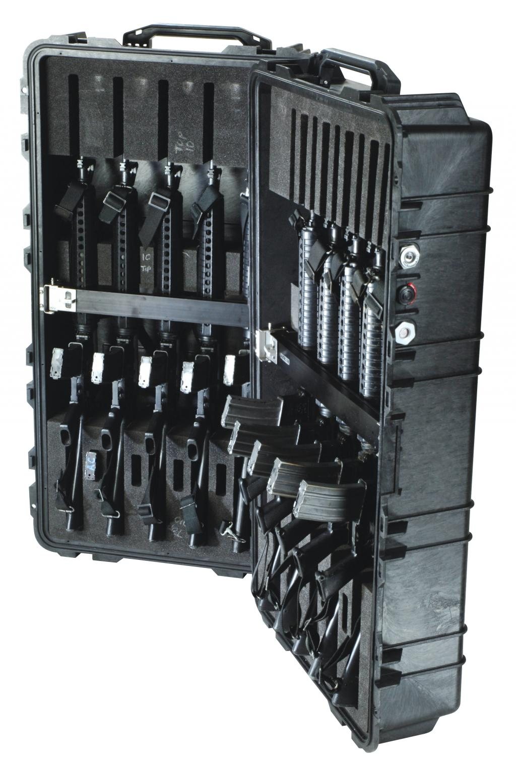 PELI- case Typ 1780 R schwarz, Schaum