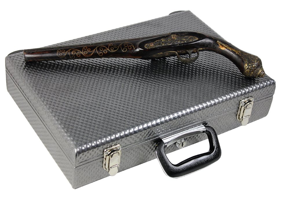 Pistolenkoffer Typ PIST / S silver-vein